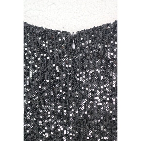 The Limited Black Allover Sequins Midi Dress-Size XL-New with Tags-City - Picture 15 of 15